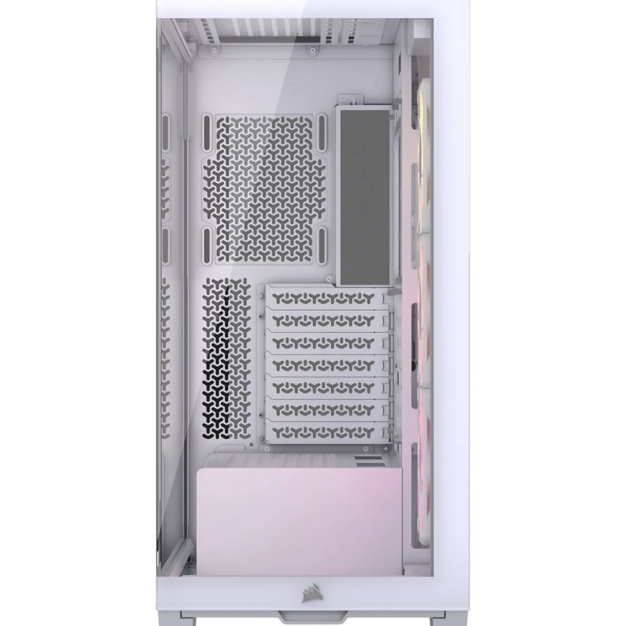 Corsair iCue 3500X RGB Midi Tower ohne Netzteil weiss