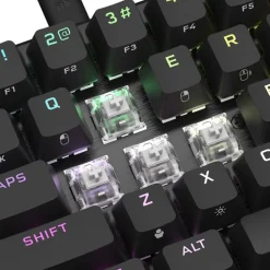 Corsair K65 PRO Mini RGB Corsair OPX USB Deutsch schwarz (kabelgebunden)