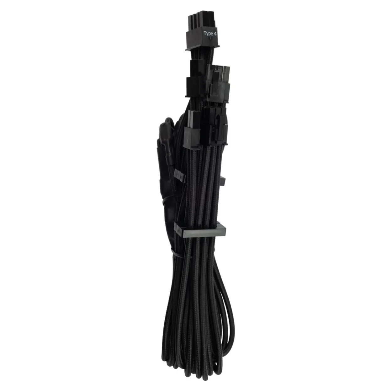 Corsair Premium Pro Sleeved Kabel-Set (Gen 4), schwarz