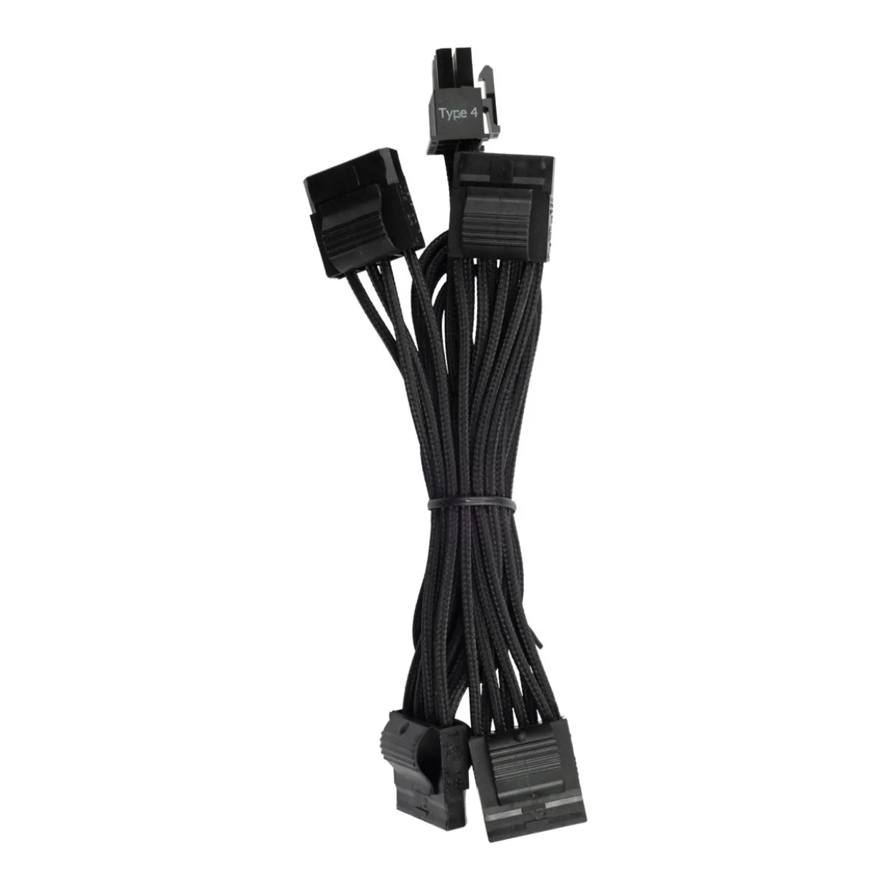 Corsair Premium Pro Sleeved Kabel-Set (Gen 4), schwarz