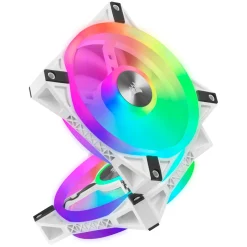 Corsair QL Series iCUE QL140 RGB PWM 140x140x25mm 550-1250 U/min 26 dB(A) weiß