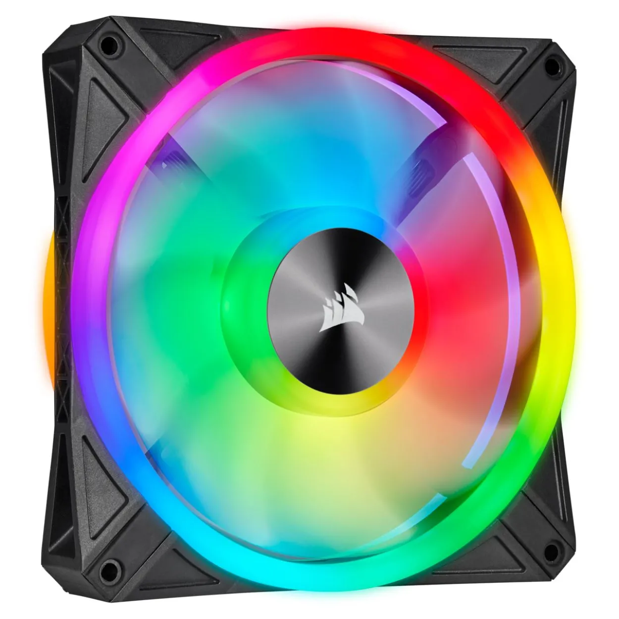 Corsair QL Series iCUE QL140 RGB PWM 140x140x25mm 1250 U/min 26 dB(A) schwarz