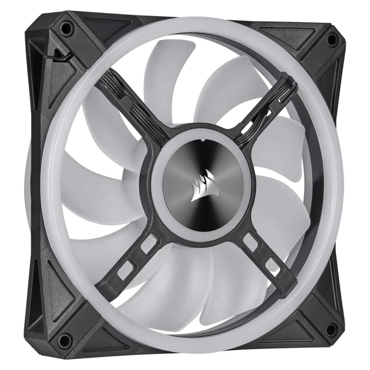 Corsair QL Series iCUE QL140 RGB PWM 140x140x25mm 1250 U/min 26 dB(A) schwarz