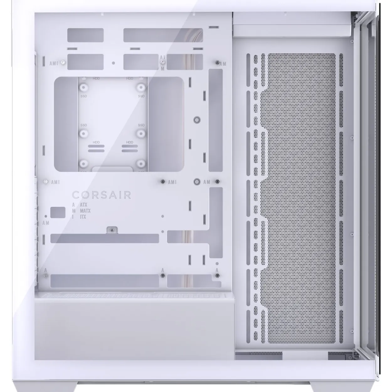 Corsair 3500X Midi Tower ohne Netzteil weiss