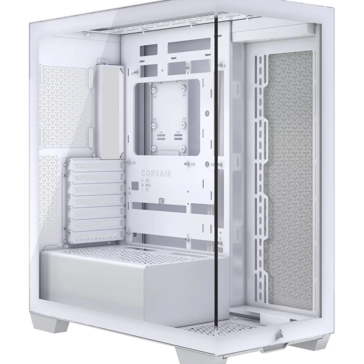 Corsair 3500X Midi Tower ohne Netzteil weiss