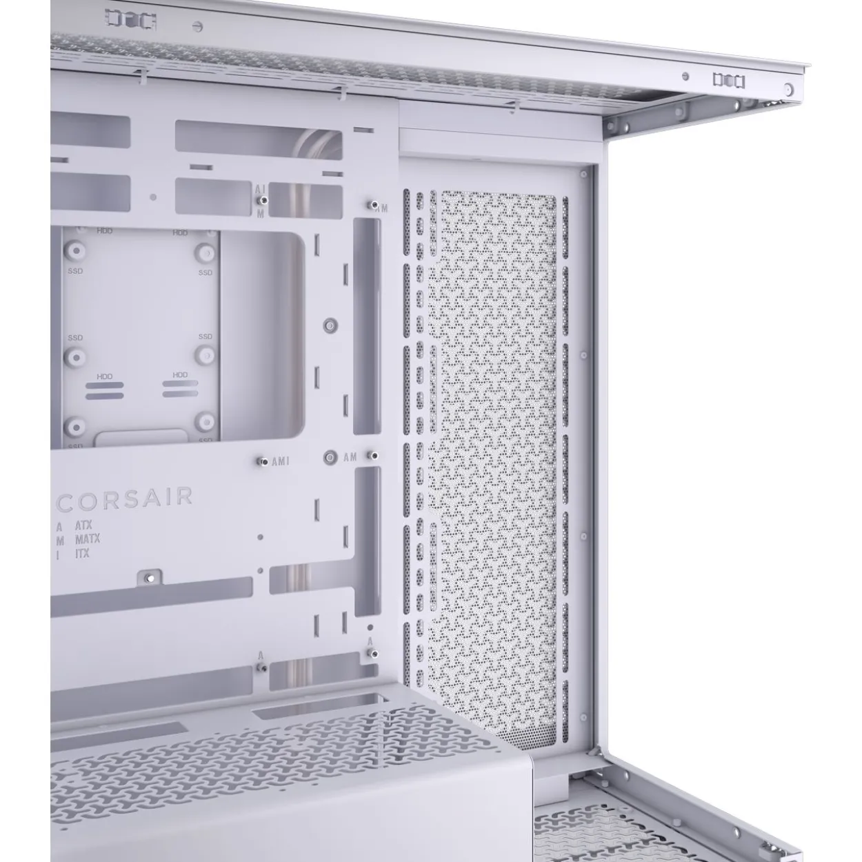 Corsair 3500X Midi Tower ohne Netzteil weiss
