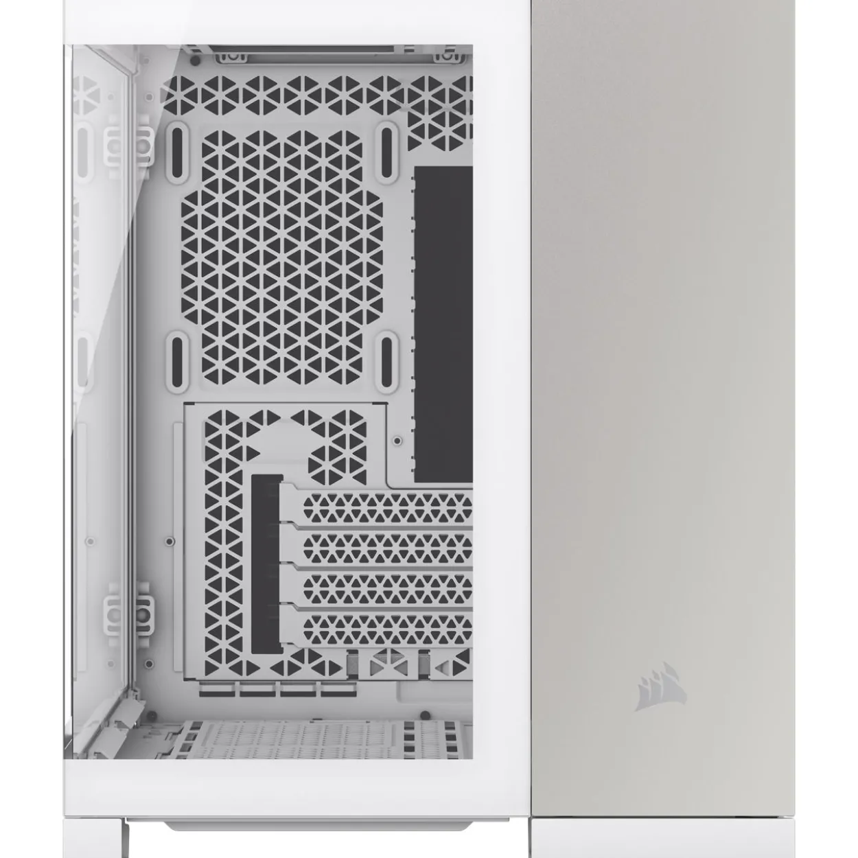 Corsair 2500X Mini Tower ohne Netzteil weiss/silber