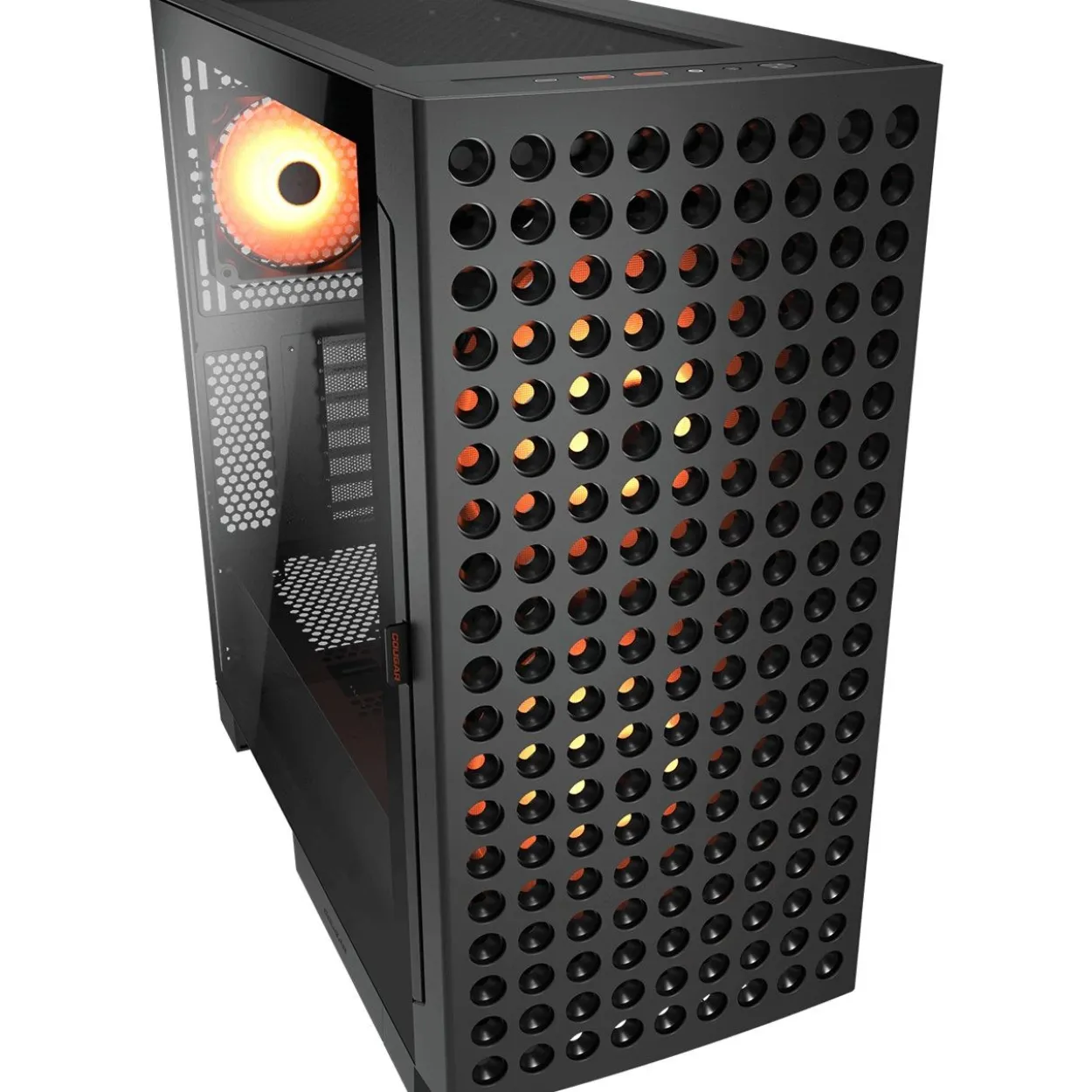Cougar Airface ECO RGB Midi Tower ohne Netzteil schwarz