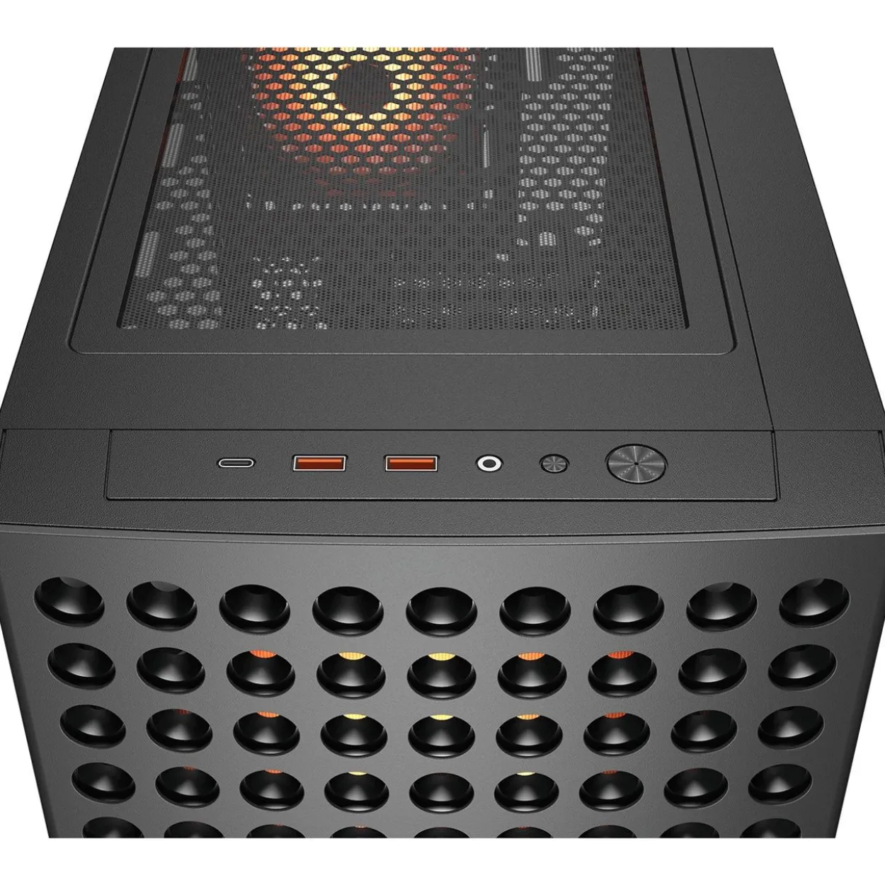 Cougar Airface ECO RGB Midi Tower ohne Netzteil schwarz