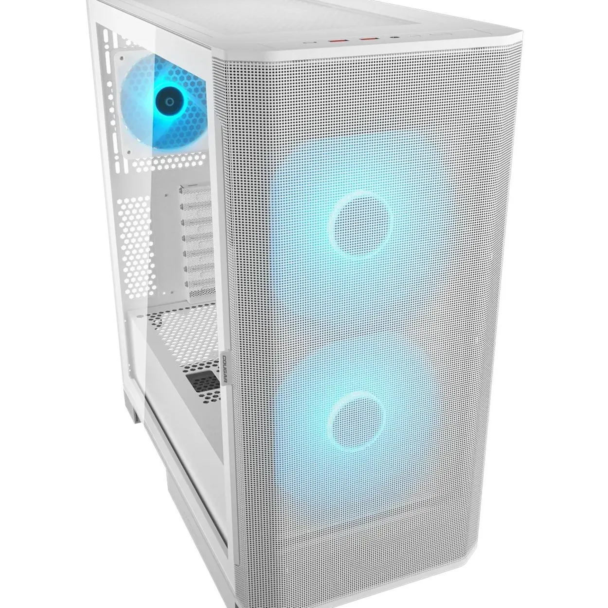 Cougar Airface Flo RGB Midi Tower ohne Netzteil weiss
