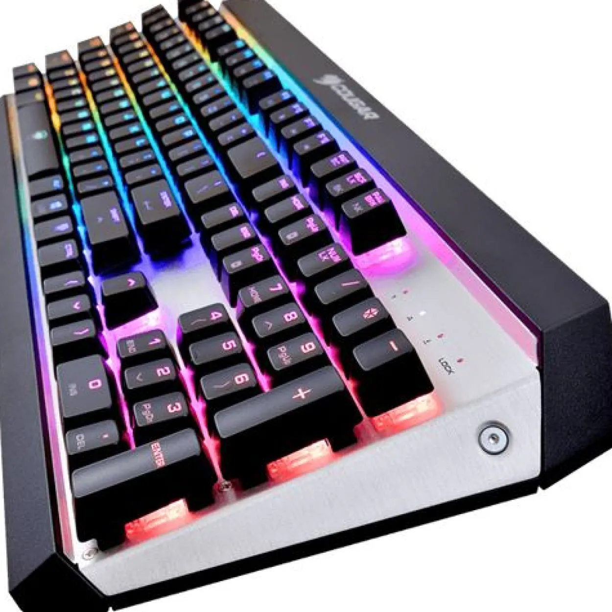 Cougar Attack X3 RGB CHERRY MX RGB Brown USB Deutsch schwarz/silber (kabelgebunden)