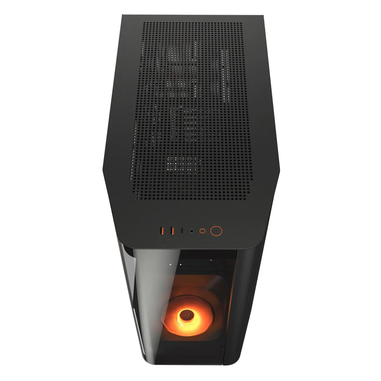 Cougar FV270 Midi Tower ohne Netzteil schwarz