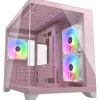 Cougar FV150 Mini Tower ohne Netzteil pink