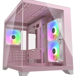 Cougar FV150 Mini Tower ohne Netzteil pink