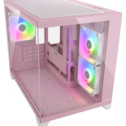 Cougar FV150 Mini Tower ohne Netzteil pink