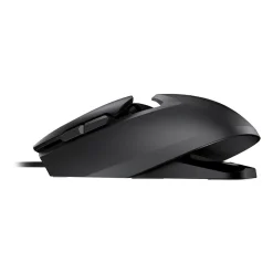 Cougar Gaming Maus AirBlader, Kabelgebunden, Schwarz