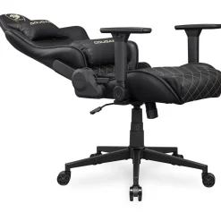 Cougar Gaming-Stuhl Armor One V2 Gold, Schwarz