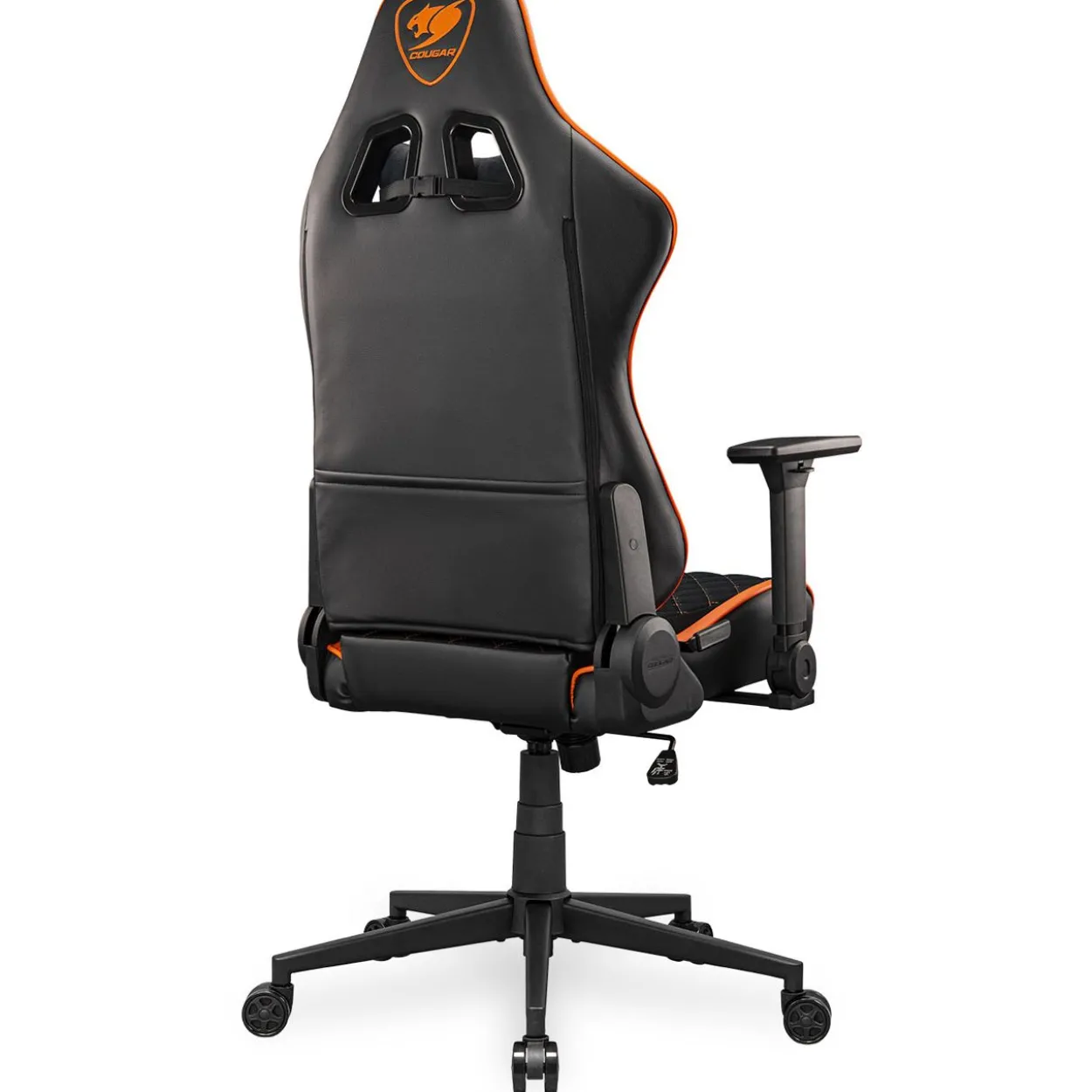 Cougar Gaming-Stuhl Armor One V2 F, PVC/Stoff,Schwarz/Orange