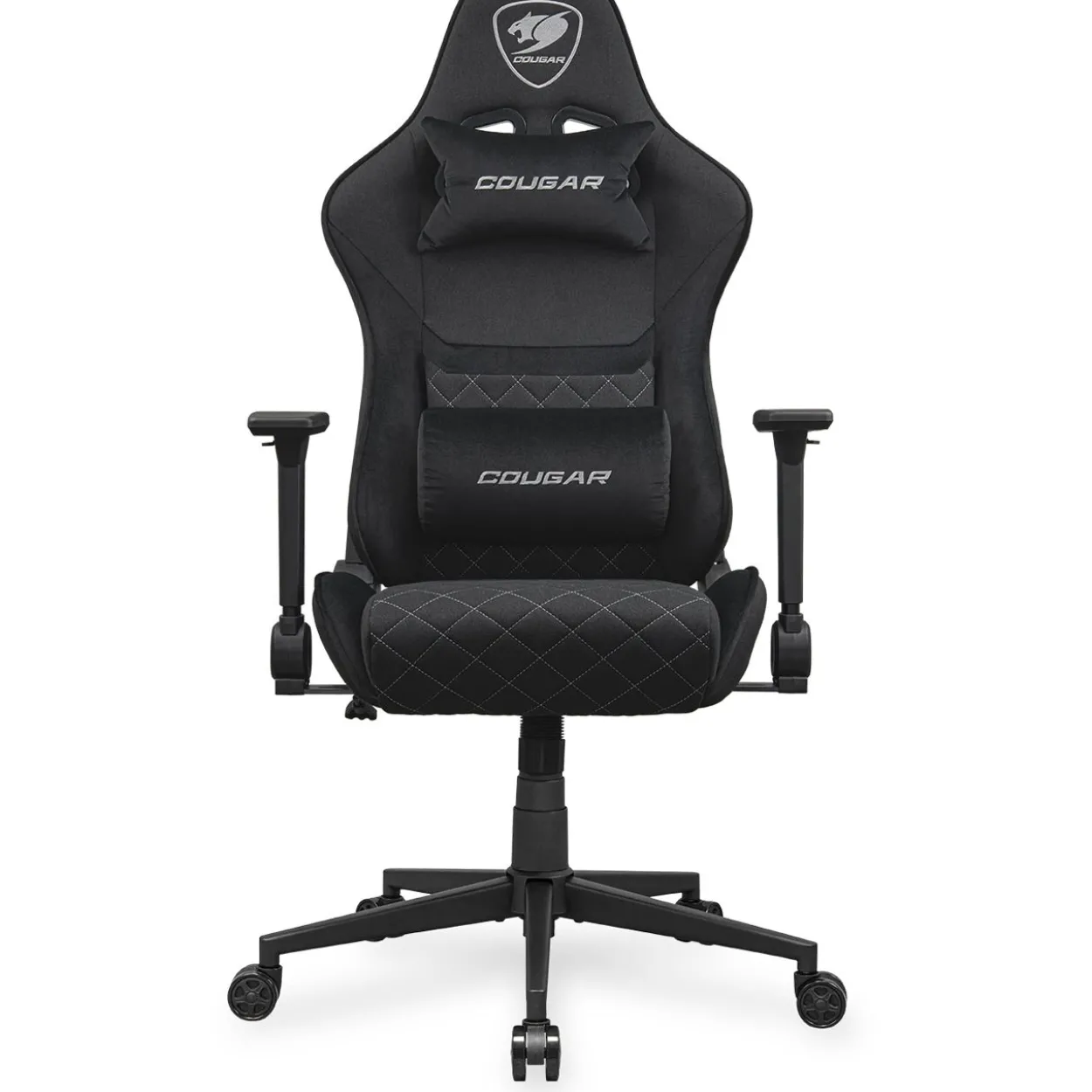 Cougar Gaming-Stuhl Armor One V2 Black F, PVC/Stoff, Schwarz