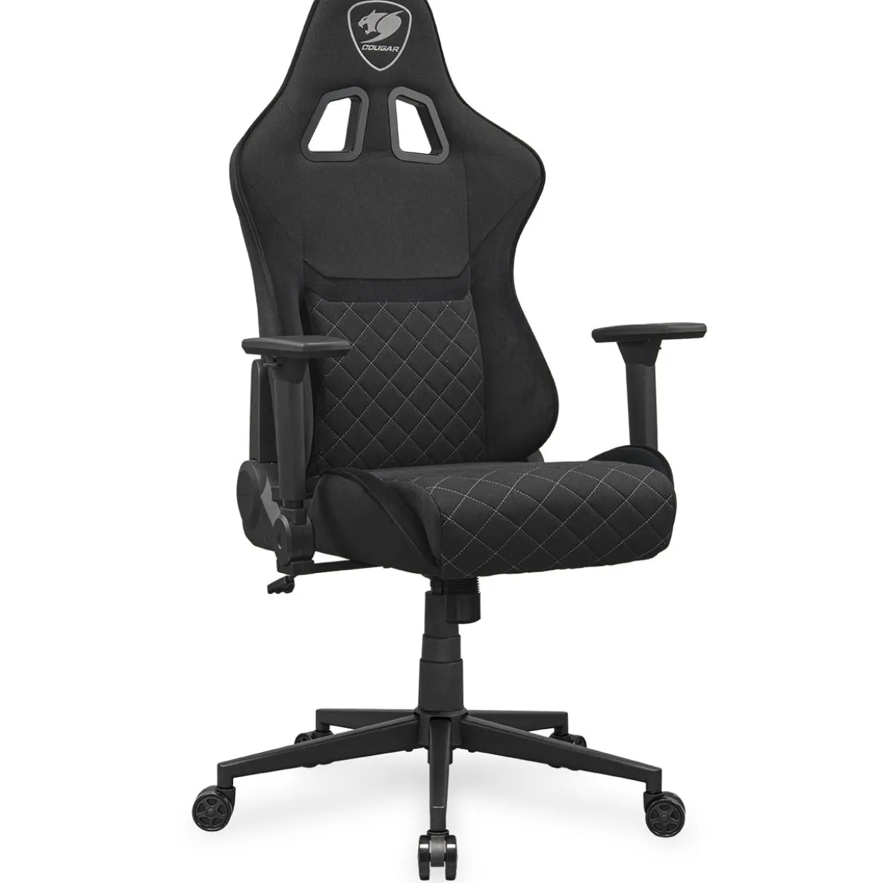 Cougar Gaming-Stuhl Armor One V2 Black F, PVC/Stoff, Schwarz