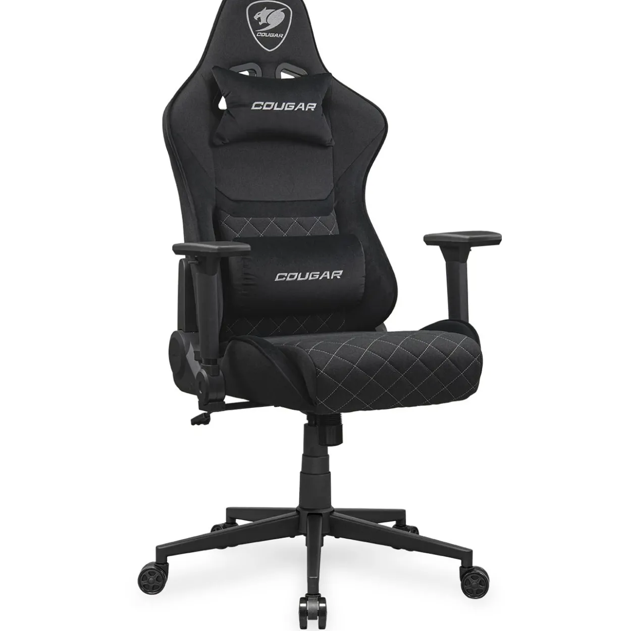 Cougar Gaming-Stuhl Armor One V2 Black F, PVC/Stoff, Schwarz