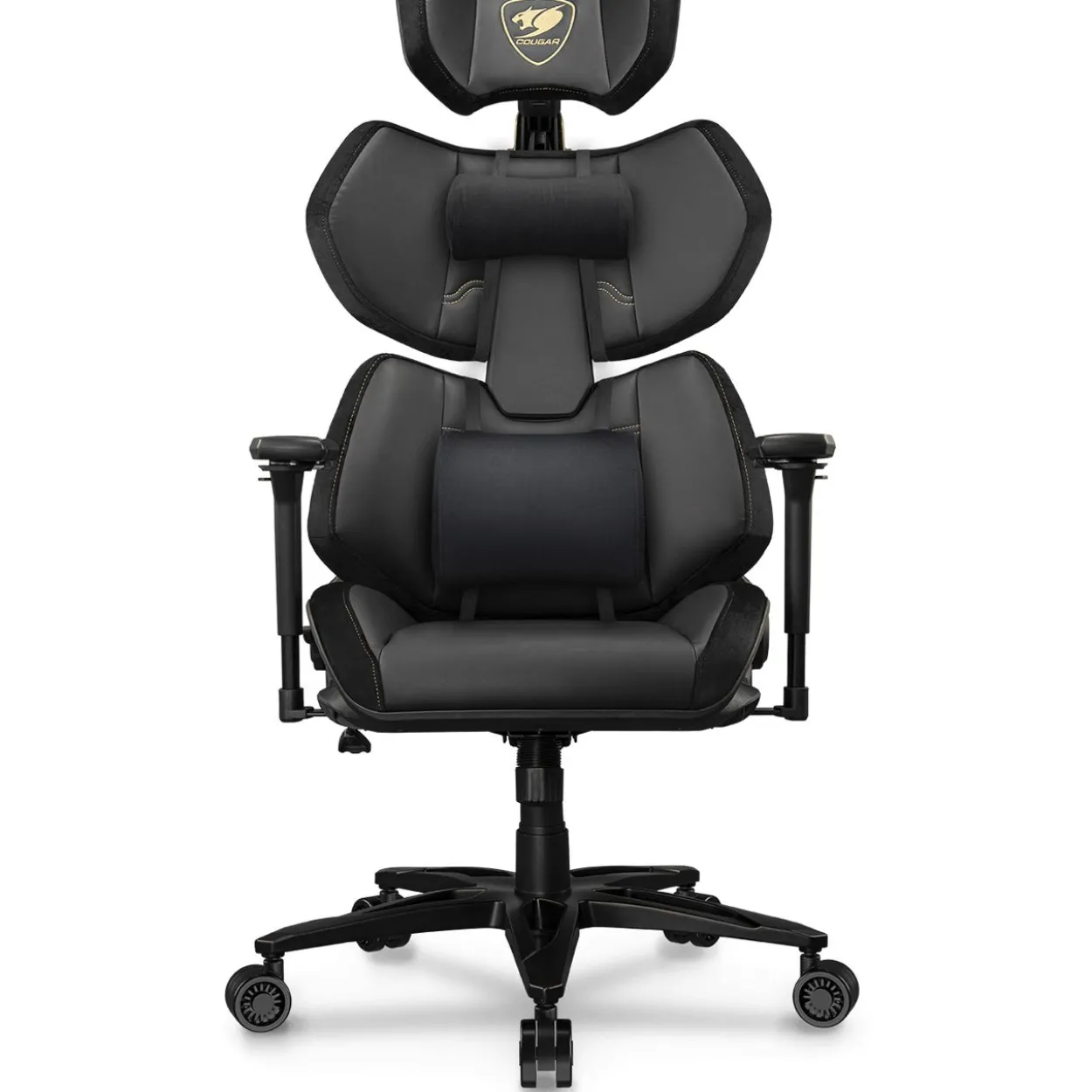 Cougar Gaming-Stuhl Terminator Elite Gold, Schwarz