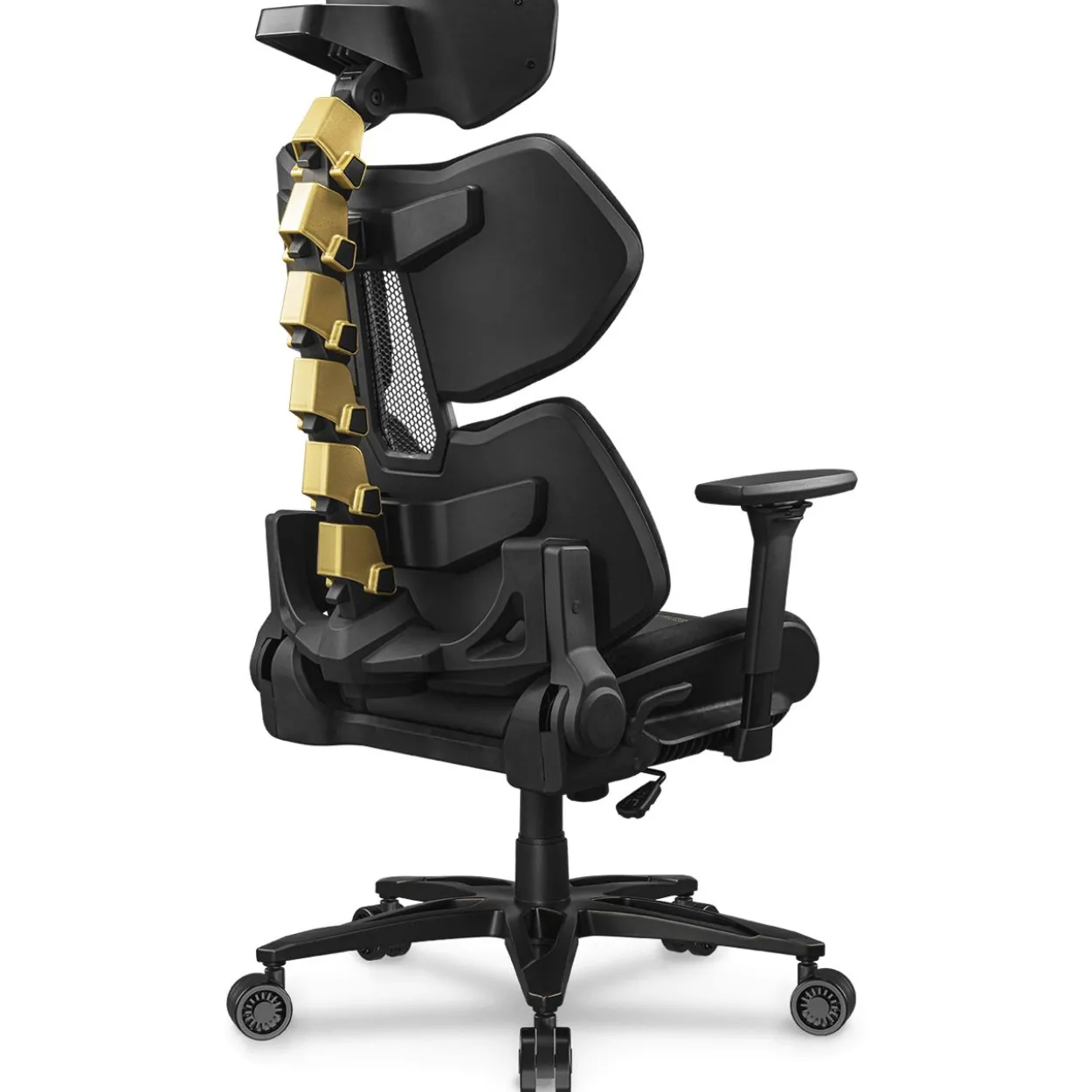 Cougar Gaming-Stuhl Terminator Elite Gold, Schwarz
