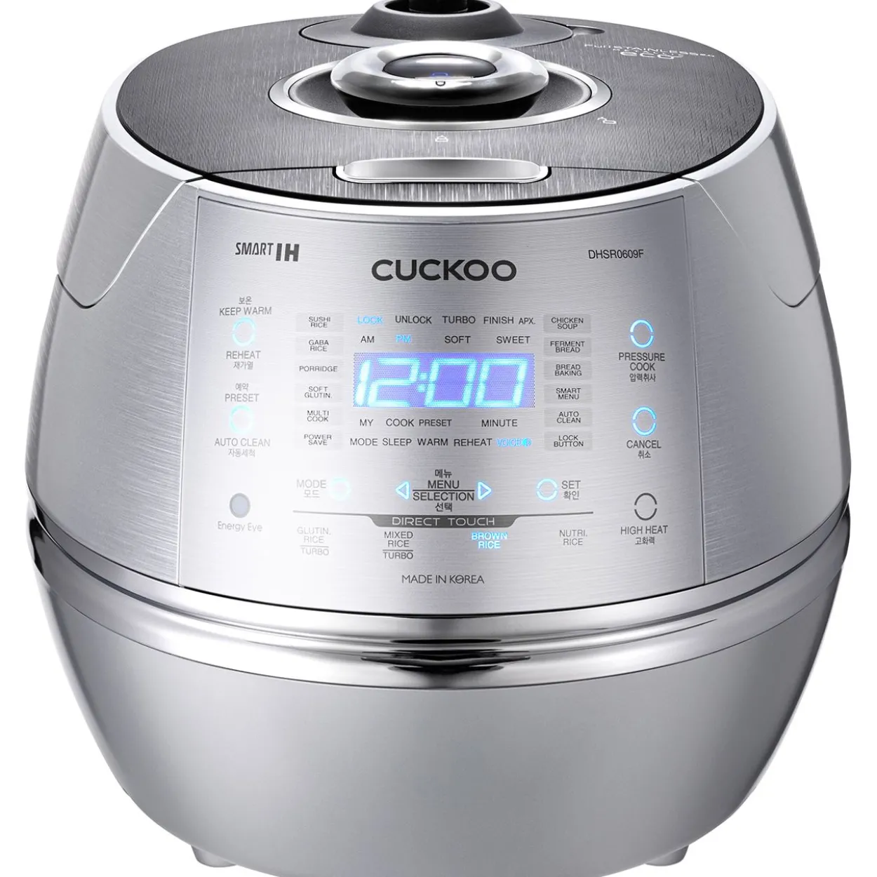 Cuckoo Reiskocher 1,08l CRP-DHSR0609F Induktions-Druck