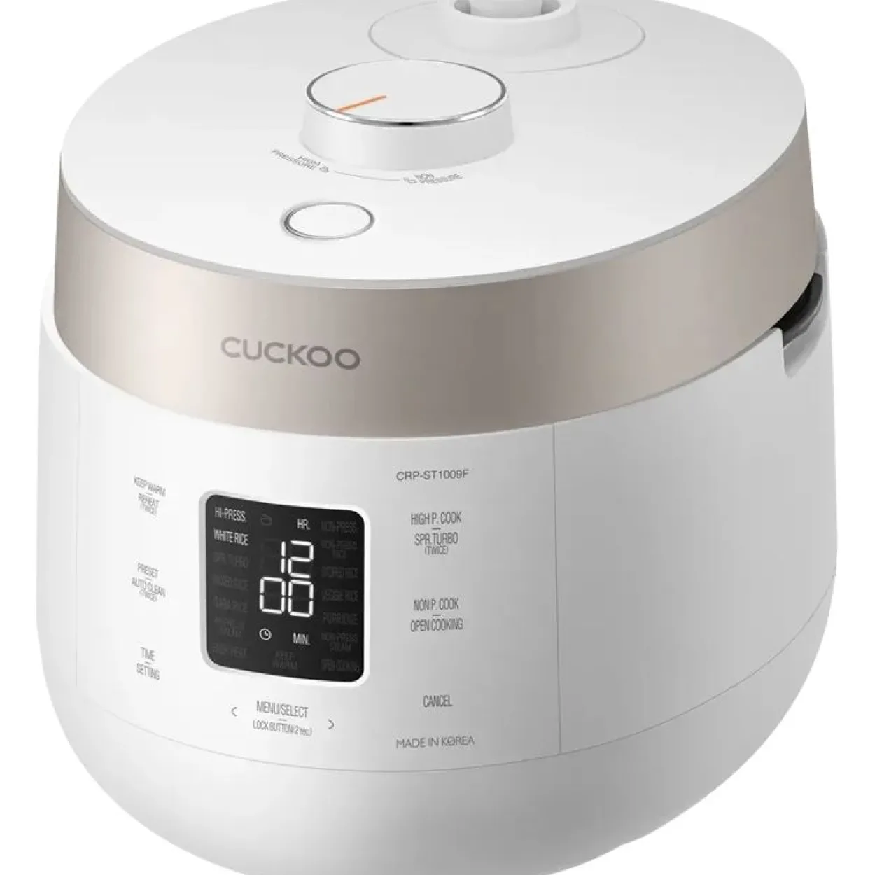 Cuckoo Reiskocher 1.80l CRP-ST1009F Twin Pressure