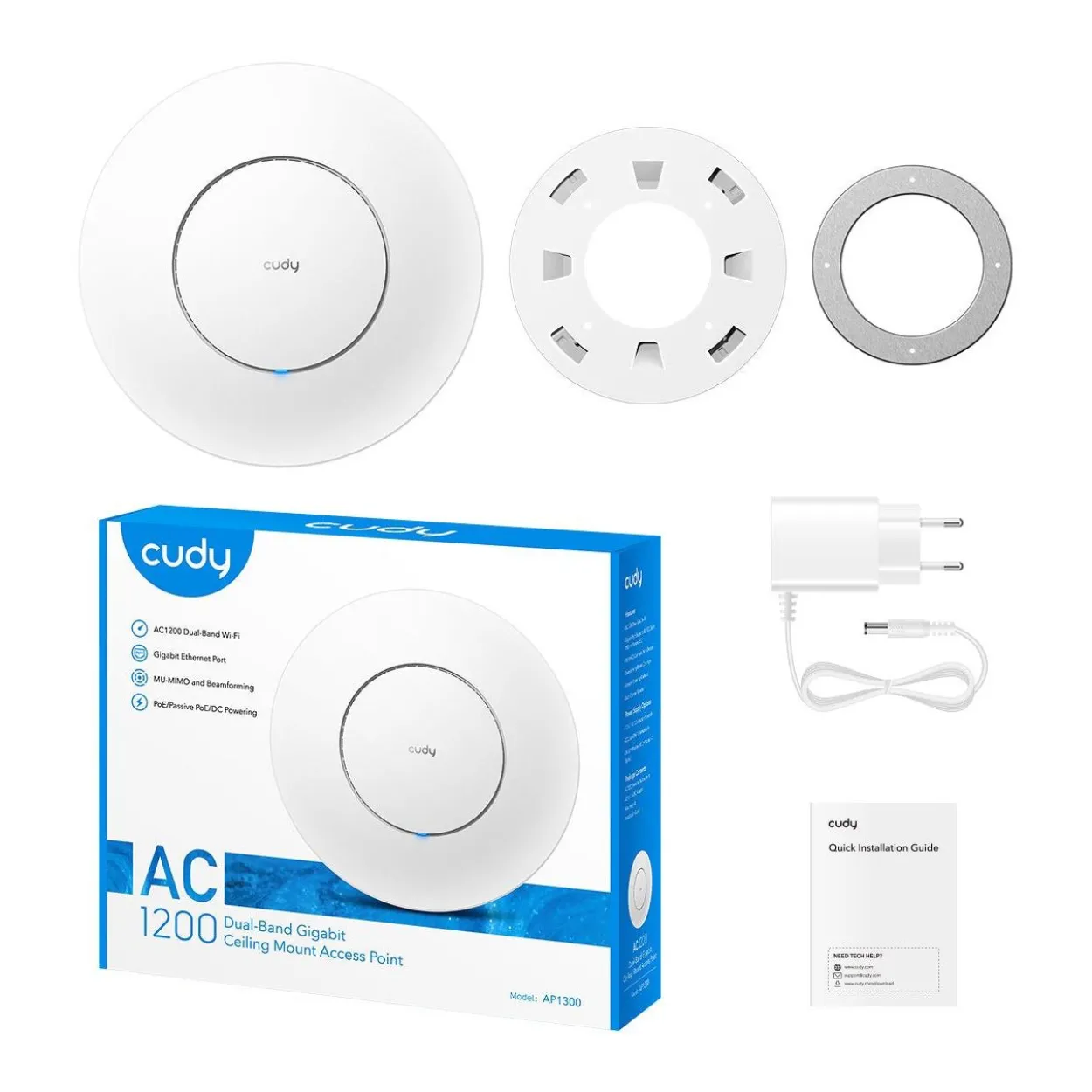 Cudy AC1200 Wi-Fi Gigabit Access Point