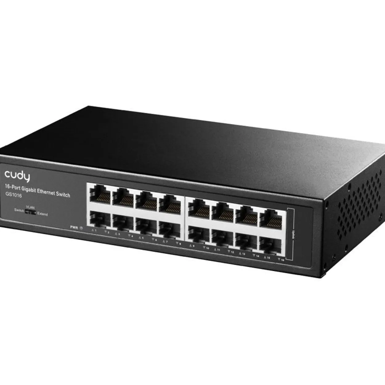 Cudy GS1016 Netzwerk-Switch Gigabit Ethernet (10/100/1000) Schwarz