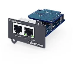 Cyberpower Systems RMCARD400 -Netzwerkkarte SNMP Gigabit embedded komp. mit Envirosensor Optional fur OR PR OL OLS Modelle
