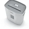 DAHLE PaperSAFE 140 Aktenvernichter mit Partikelschnitt P-4, 5 x 18 mm, bis 10 Blatt, lichtgrau