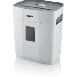 DAHLE PaperSAFE 140 Aktenvernichter mit Partikelschnitt P-4, 5 x 18 mm, bis 10 Blatt, lichtgrau
