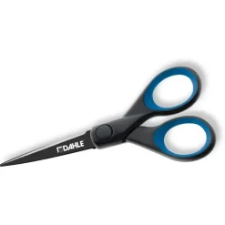 DAHLE Papierschere OFFICE TITANIUM schwarz-blau 13,0 cm