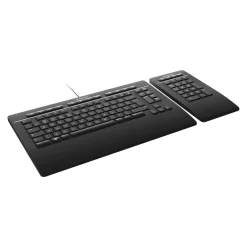 3Dconnexion Keyboard Pro mit Nummernfeld USB Deutsch (CH) schwarz (kabelgebunden)