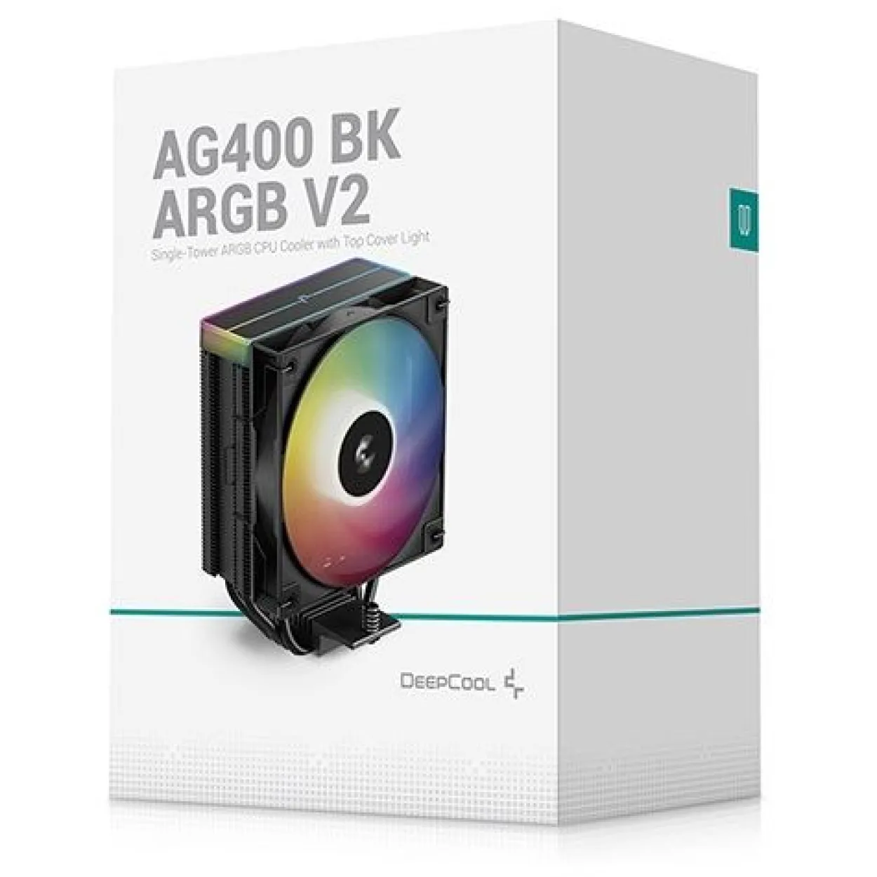 Deepcool AG400 BK ARGB V2 schwarz Tower Kühler