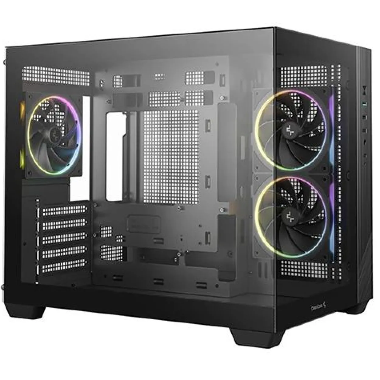 Deepcool CG330 3F Mini Tower ohne Netzteil schwarz