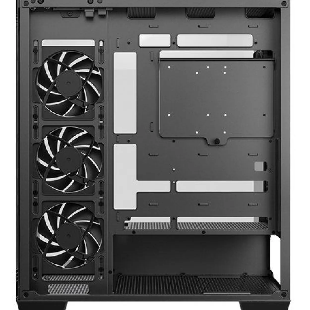 Deepcool CG580 4F V2 Midi Tower ohne Netzteil schwarz