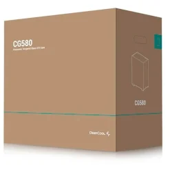 Deepcool CG580 Midi Tower ohne Netzteil schwarz
