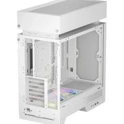 Deepcool CL660 WH (weiß/holz, Tempered Glass)