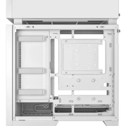 Deepcool CL660 WH (weiß/holz, Tempered Glass)