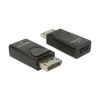 Delock Adapter DisplayPort 1.2 Stecker zu HDMI Buchse 4K Passiv schwarz