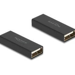 Delock Adapter Gender Changer USB 2.0-A Stecker > Stecker Metall