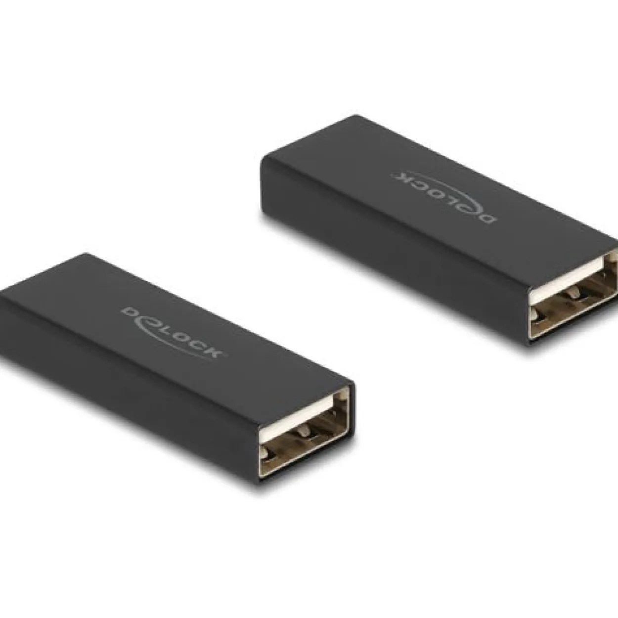 Delock Adapter Gender Changer USB 2.0-A Stecker > Stecker Metall