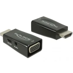 Delock Adapter HDMI-A St > VGA Bu mit Audio