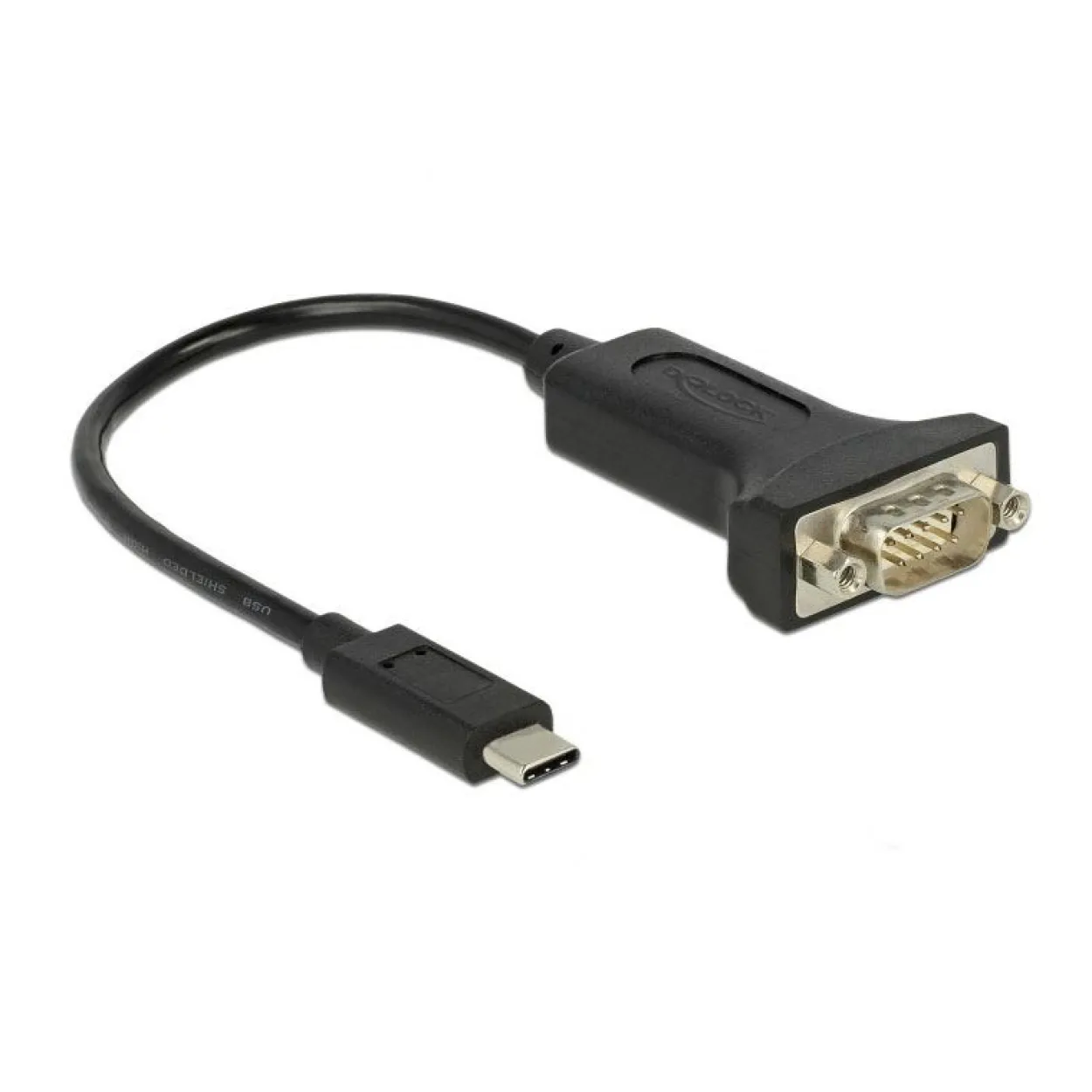 Delock Adapterkabel USB Type-CÖ > Seriell 1 x 9 Pin Stecker