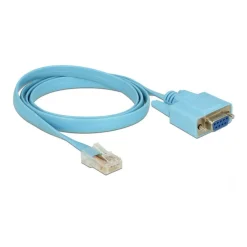 Delock Adapter RS-232 DB9 Buchse > 1 x Seriell RS-232 RJ45 Stecker 1m