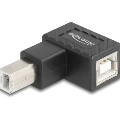Delock Adapter USB 2.0 B Stecker zu B Buchse 90° gew. oben