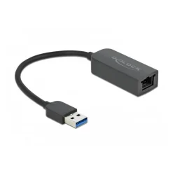 Delock Adapter USB Typ-A Stecker zu 2,5 Gigabit LAN kompakt